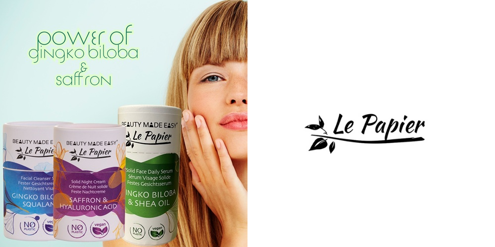 Le Papier er zero waste hudplejeprodukter i papemballage helt uden plastik Le Papier er zero waste hudplejeprodukter i papemballage helt uden plastik