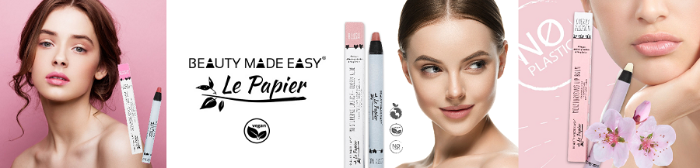 Forhandler Le Papier læbestifter, lip balm samt multi sticks fra Beauty Made Easy