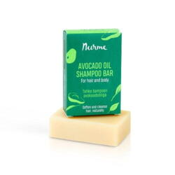 Nurme - Avocado Oil Shampoo Bar til Mørkt Hår og krop