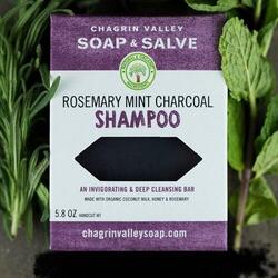 Chagrin Valley - Økologisk Shampoobar Mint Charcoal til alle hårtyper