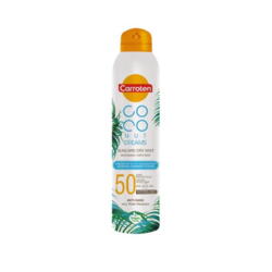 Carroten - Dry Mist Solbeskyttelse SPF 50 Coconut Dreams