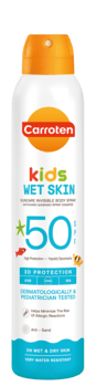 Carroten - Dry Mist Kids Wet/Dry SPF 50 - Solbeskyttelse til børn fra 3 år - parfumefri