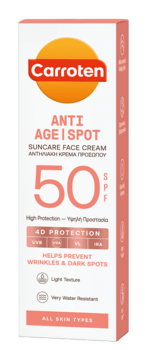 Carroten - Anti-age Spot Face Cream SPF 50