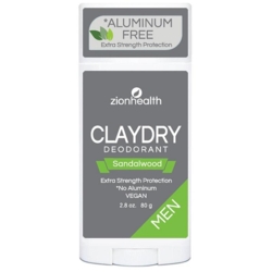 zionhealth - Bio Claydry™ deodorant - Sandalwood Men