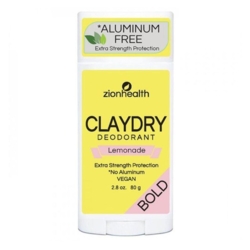 zionhealth - Bio Claydry™ Deodorant - Lemonade