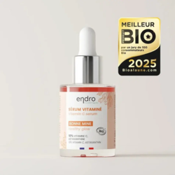 endro Cosmètiques - Vitamin-C + Astaxanthin Serum
Award: Vinder i kategorien Ansigtspleje i Meilleur BIO Produkt AWARDS 2025