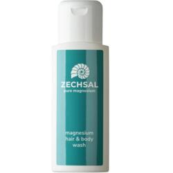 ZECHSAL magnesium hår- og kropssæbe renser og beroliger huden.