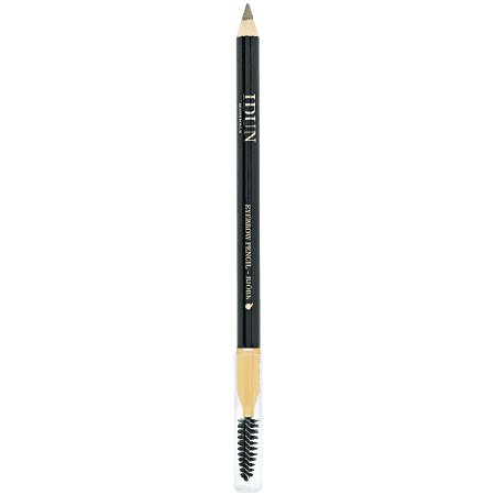 IDUN Minerals eyebrow pencil Björk i lys / light brun indeholder højpigmenterede mineraler og er nem at arbejde med, den har en brynbørste i den ene ende, så du både kan skabe et naturligt look samt et mere dramatisk udtryk.