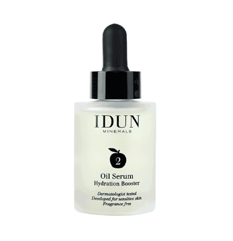 IDUN Minerals Oil Serum er et stærkt fugtgivende parfumefri serum til den tør og følsomme hud. Den tilfører huden ekstra næring, pleje, fugt og virker blødgørende.