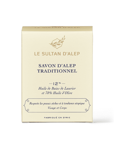 LE SULTAN D´ALEP - Aleppo Sæbe 12 % Laurbærolie & 78 % Olivenolie
