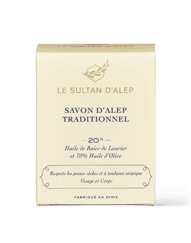 LE SULTAN D´ALEP - Aleppo Sæbe 20 % Laurbærolie & 70 % Olivenolie