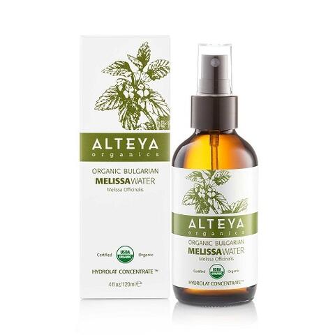 Alteya Organics økologisk mellissa vand kan anvendes til ansigtstoner, facemist, skintonic og meget mere
