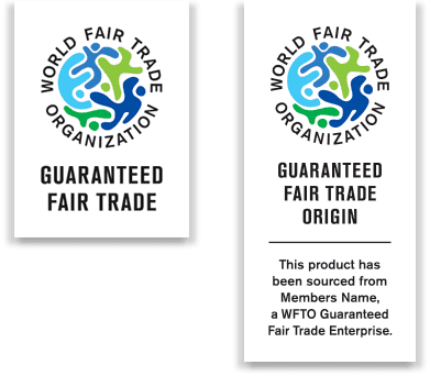 Rice & Carrry er mærket med: WFTO World Fair Trade Organization