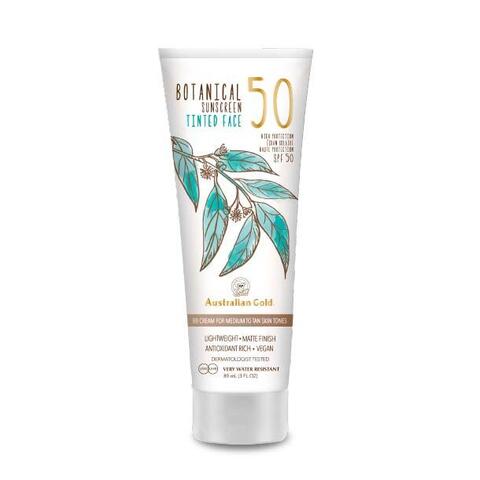 BOTANICAL Sunscreen - Ansigtssolcreme Medium Tan SPF 50