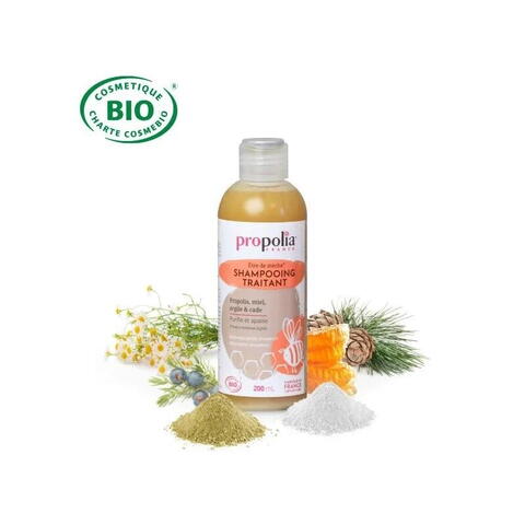 propolia - Økologisk Hårshampoo med Propolis til Irriteret hovedbund, kløe og skæl - også god til fedtet hår