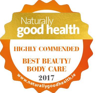 Award: Naturally good health - HIGHLY COMMENDED - BEST BEAUTY / BODY CARE 2017