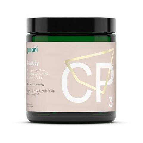 puori - CP3 Collagen Beauty m. Citronsmag indeholder 30 doser
