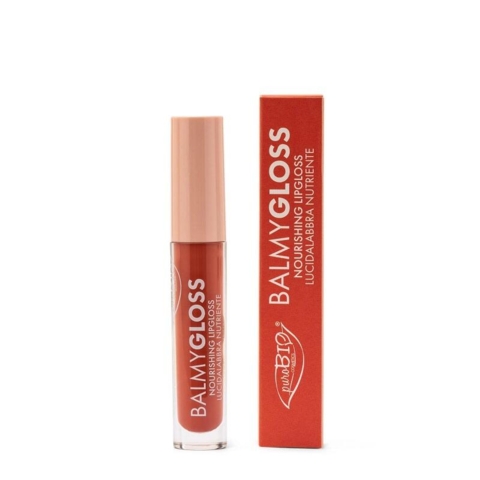 puroBIO Cosmetics - Balmy Lipgloss 01 Peach Nude Warm