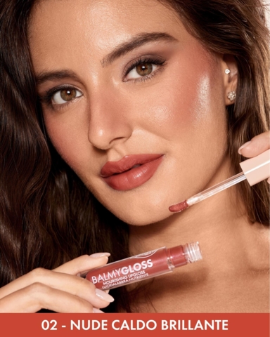 puroBIO Cosmetics - Balmy Lipgloss 02 Warm Shiny Nude