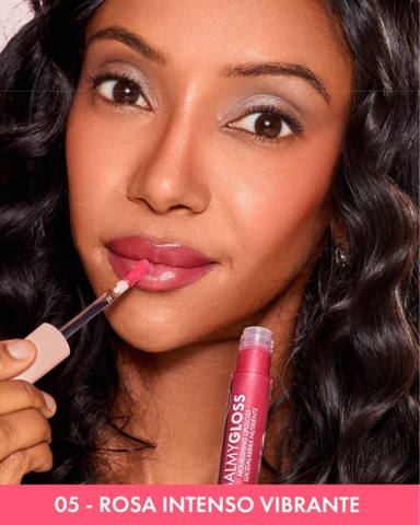 puroBIO Cosmetics - Balmy Lipgloss 05 Vibrent Pink
