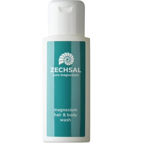 ZECHSAL magnesium hår- og kropssæbe renser og beroliger huden.