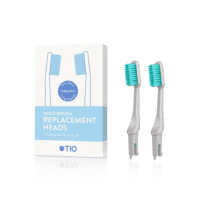 TIO - tandbørstehoveder medium i grå