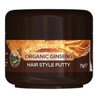 Dr. Organic Mens Ginseng - Mens hair Style Putty